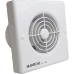 Manrose QF100P 4.8W Quiet Axial Bathroom Extractor Fan with Pullcord Switch - Return Unit - (Used) Grade B