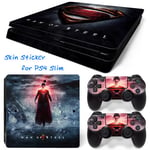 Kit De Autocollants Skin Decal Pour Console De Jeu Ps4 Slim Full Body Uncharted 4, T1tn-Ps4slim-0865