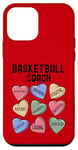 Coque pour iPhone 12 mini Tee-shirt humoristique pour entraîneur de basket-ball