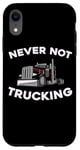 Coque pour iPhone XR Conducteur De Camion Fourgon - Routier Chauffeur De Camion