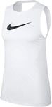 Nike W Np Tank Essential Swoosh Tank Top - Magic Flamingo/(Barely Rose), XX-Large