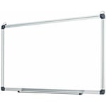 Tableau effaçable à sec de 50 x 35 cm tableau mural avec plateau amovible tableau blanc magnétique à cadre en aluminium