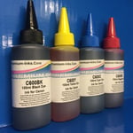 4x 100ml Printer Refill INK Bottles for Canon Pixma MP 640 980 988 990 Cartridge