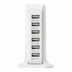 30W Multi 6 Port iPhone USB Charger 6A Rapid Charging Station Desktop Travel Hub