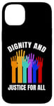 iPhone 14 Plus Dignity And Justice For All Human Rights Raised Hands Case