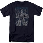 Schematic Megazord Mighty Morphin Power Rangers T-Shirt