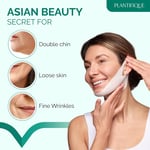 Plantifique Face Mask V-Line 5 PCS with Hyaluronic Acid V Shape Face Tape Mask &