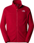 The North Face Men's 100 Glacier Full-Zip Fleece Garnet Red, M