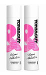 2x Toni & Guy Volume Addiction Conditioner for Fine Hair 250ml