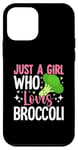 Coque pour iPhone 12 mini Broccoli Lover Food Lover Cute Broccoli Girl Who Loves