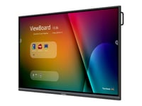 ViewSonic ViewBoard IFP7550-3 - Classe de diagonale 75" (74.5" visualisable) écran LCD rétro-éclairé par LED - interactive - avec écran tactile (multi-touch) / capacité PC en option (slot-in) -...