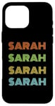 iPhone 16 Pro Max I love my girl Sarah classic Sarah Case