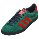 adidas Blackburn Spezial Mens Fashion Trainers in Green Red - 9.5 UK