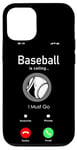 iPhone 12/12 Pro Baseball Fan Phone Display Baseball Is Calling I Must Go Case