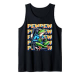 Cute Gaming Frog Pew Video Game Graphic Men Boys Kids Women Tank Top