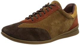 THINK! Femme SPUAT_3-000489 Durable, Semelle Amovible Chaussures Basses à Lacets, 3000 Mocca/Kombi, 43 EU