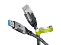 Kabel Usb Goobay Kabel Ethernet Usb-A Til Rj45, 15 M