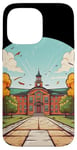 iPhone 14 Pro Max Cool Schoolyard for back to school lovers and books fans Case