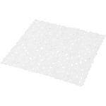 1001kdo - Tapis fond de douche galet blanc