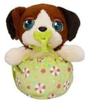 GG142	Mini chien en peluche Baby Paws dans un sac avec son 15 cm