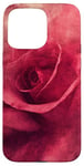 Coque pour iPhone 15 Pro Max Rose grunge douce beauté douce art floral vintage