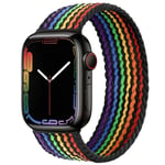 Hållbart Elastiskt Apple Watch Armband 38mm/40mm/41mm Flerfärgad M