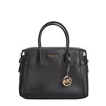 Michael Kors Womens Mercer Satchel Bag 35S4GM9S6L Women - Black - One Size