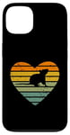 iPhone 13 I Love Mice Retro Heart Rodent Mouse Fan Cute Mouse Case