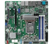 Asrock Z490D4U-2L2T moderkort Intel Z490 micro ATX