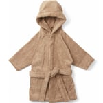 Konges Sløjd kids terry bathrobe – beige tan - 1-2år