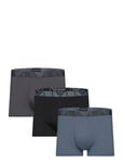 Men's Knit 3-Pack Trunk Boxerkalsonger Black Emporio Armani