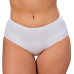 Trofe Sanna Brief Midi Trosor Vit polyamid Medium Dam