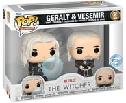 Figurine Funko Pop - The Witcher Série Netflix - Geralt & Vesemir - Pack (68643)