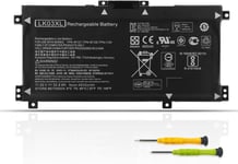 LK03XL Laptop Batterie pour HP Envy 17M-AE011DX 17M-AE111DX 17-ae143ng Envy X360 15-BP000NB 15-BP107TX 15-bp101nc 15M-BP012DX Series HSTNN-UB71 916368-541 916814-855 11.55V 55.8Wh