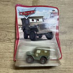 Disney Pixar cars Sarge - Sargent new car in tatty pack