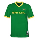 Official 2023 Women's Football World Cup Youth Team Shirt, Brazil, Green, 12-13 Years