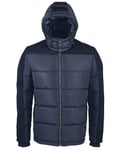 Doudoune Chaude ? Capuche Homme - 02886 - Bleu Marine