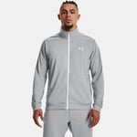 Veste Under Armour Sportstyle Tricot pour homme Mod Gris / Blanc M