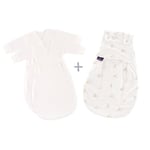 Träumeland Baby sovepose LIEBMICH 3-delt sett Hophop Bunny beige