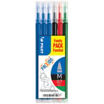 Refill PILOT Frixion 0,7mm 4-färger 6/fp