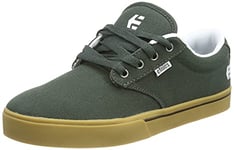 Etnies Homme Jameson 2 Eco Chaussure de Skate, Gomme Verte et Blanche, 41 EU