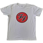 Foo Fighters Unisex T-Shirt: FF Logo (Large)