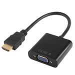 Adaptateur HDMI to VGA avec entrée audio