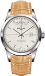 Breitling Watch Transocean Day Date Mercury Silver