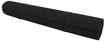 Fitness/Yoga- matte  - 180 x 61 x 0,6 cm - Sort