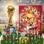 VM 2024 Adventskalender Jul Blind Box Messi, Cairo, Mbappe, etc. V