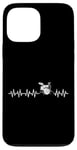 Coque pour iPhone 13 Pro Max Drums Heartbeat Musicien Groupes de musique Vintage Batterie Batteur