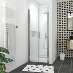 Pack Paroi de douche 80x200 cm + receveur de douche a carreler 80x120 recoupable