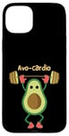 iPhone 15 Plus Avo Cardio Fitness Gym Workout Weights Deadlift Funny Case