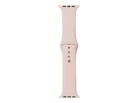 Estuff - Klokkestropp For Smart Armbåndsur - Rosa Sand - For Apple Watch Hermès Series 7, Hermès Series 9, Nike Series 7, Series 10, Series 8, Series 9